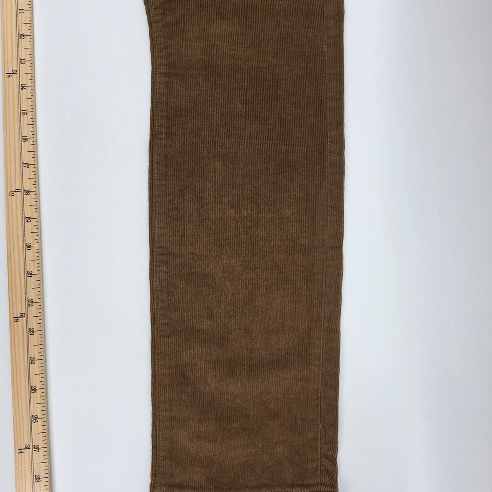 J.Crew 250 Slim Tapered Stretch Corduroy Pants Brown 34x30 NWT - Picture 8 of 8